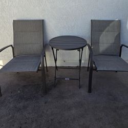 Patio Chairs And Table