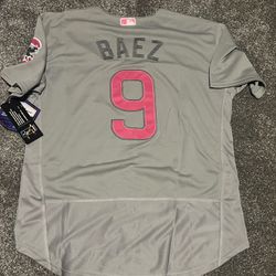Baez Cubs Mother’s Day Jersey