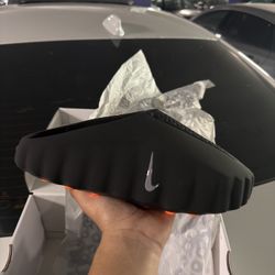 Nike Mind 001 Slide Black Chrome