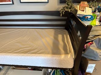 Wood Twin Day bed.