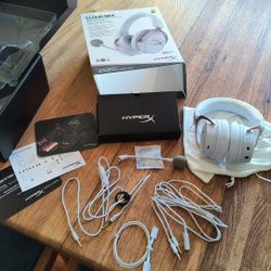 HyperX Cloud Mix Wired Gaming Headset + Bluetooth Rose Gold