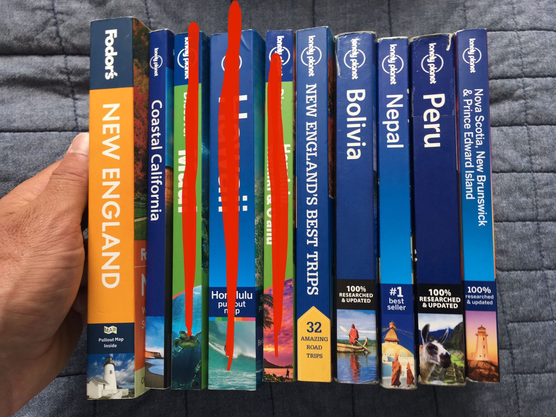 Lonely Planet travel guides books