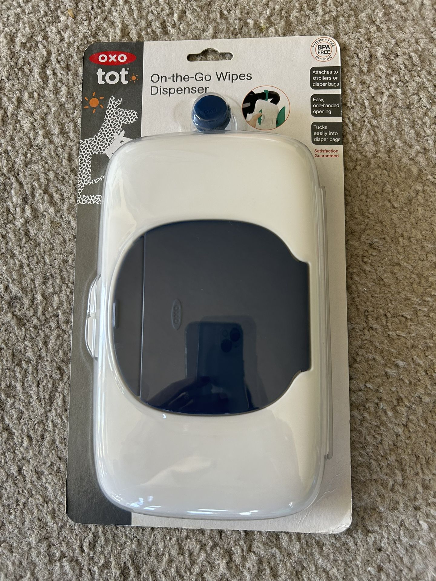 OXO Tot On-the-Go Wipes Dispenser 