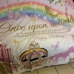 Princess Birthday Banner