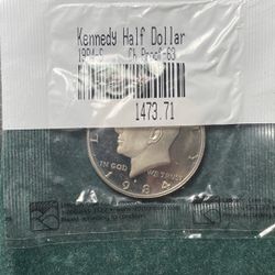 Proof-63 Kennedy Half Dollar Collection