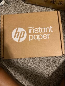 Instant paper
