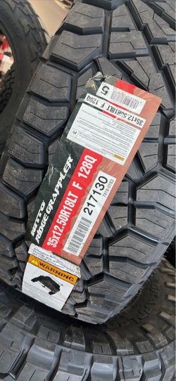 35x1250x18 Nitto Ridge Grapplers