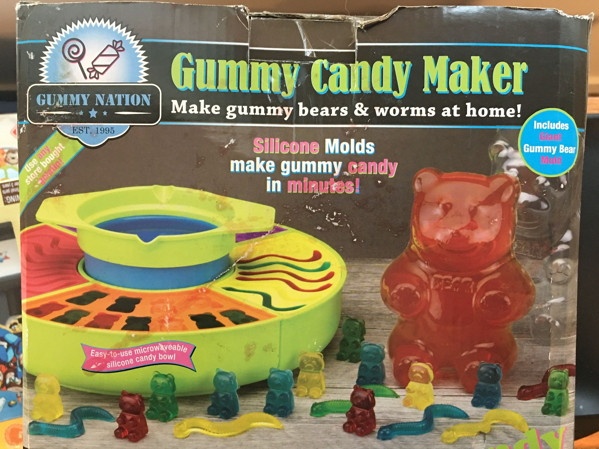 Gummy Nation Gummy Candy Maker Silicone