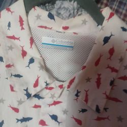 Columbia Fishing Button Up