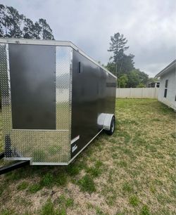 💥 STEAL OF THE WEEK: 6x12 charcoal gray Cargo Trailer! 💥