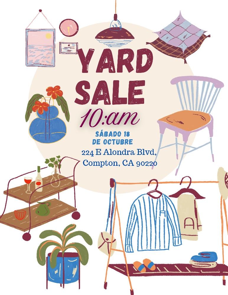 Yard Sale Y Venta De Comida
