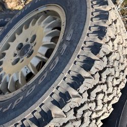 Bmw E30 Bfg All Terrain T/A Tires And Wheels 14”