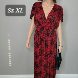 Long Casual Dress Size XL 