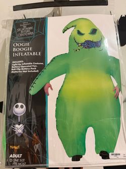 Oogie boogie inflatable costume