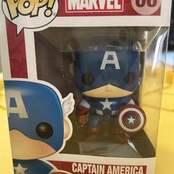 Funko Pop 06  Captain America figure