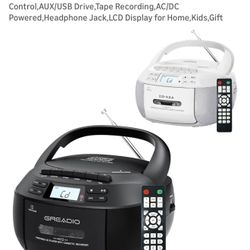  CD/Radio/Cassette Player