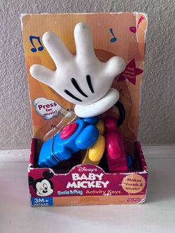 Vintage baby Mickey Mouse keys