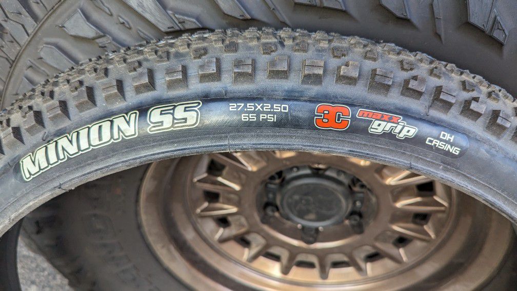 Maxxiss MTB Downhill Tire. Review Pictures For Details