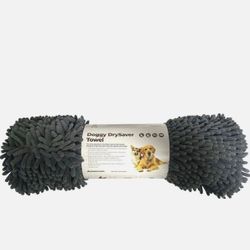 Pet Towel, Dog Rug & Blanket for Dog, Cat, Pet 27.5 x 15.7 inches Gray