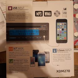 Car Dual Mp3 /WMA CD Receiver 