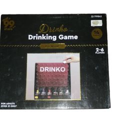 Plinko Drinking Game, Tequila Game, 