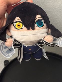 Great Eastern Entertainment Demon Slayer - Obanai Iguro (Snake Hashira) Plush 8" H