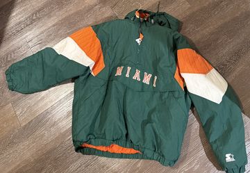 90’s Miami hurricanes starter Jacket XL
