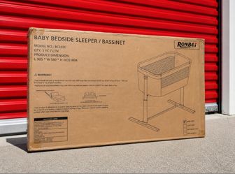 New! Ronbei Baby Bedside Sleeper Bassinet