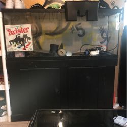 55 Gallon Fish Tank Wit Stand