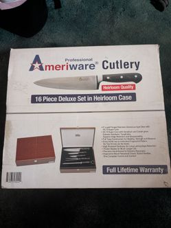 16 Piece Knife Set from "The Price Is Right"