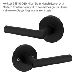 11 Full Sets Of Kwikset 91540-030 Milan Door Handle Levers - Brand New In Box
