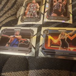 34 Wrestling Cards Mix Aew And Wwe