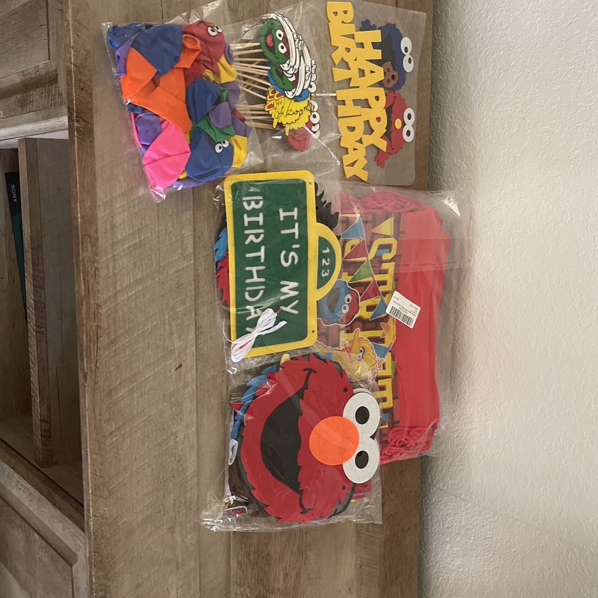 Sesame Street Birthday Party Bundle 