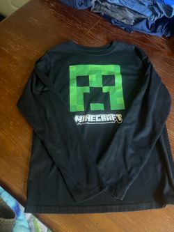 Minecraft Creeper Long Sleeve Shirt