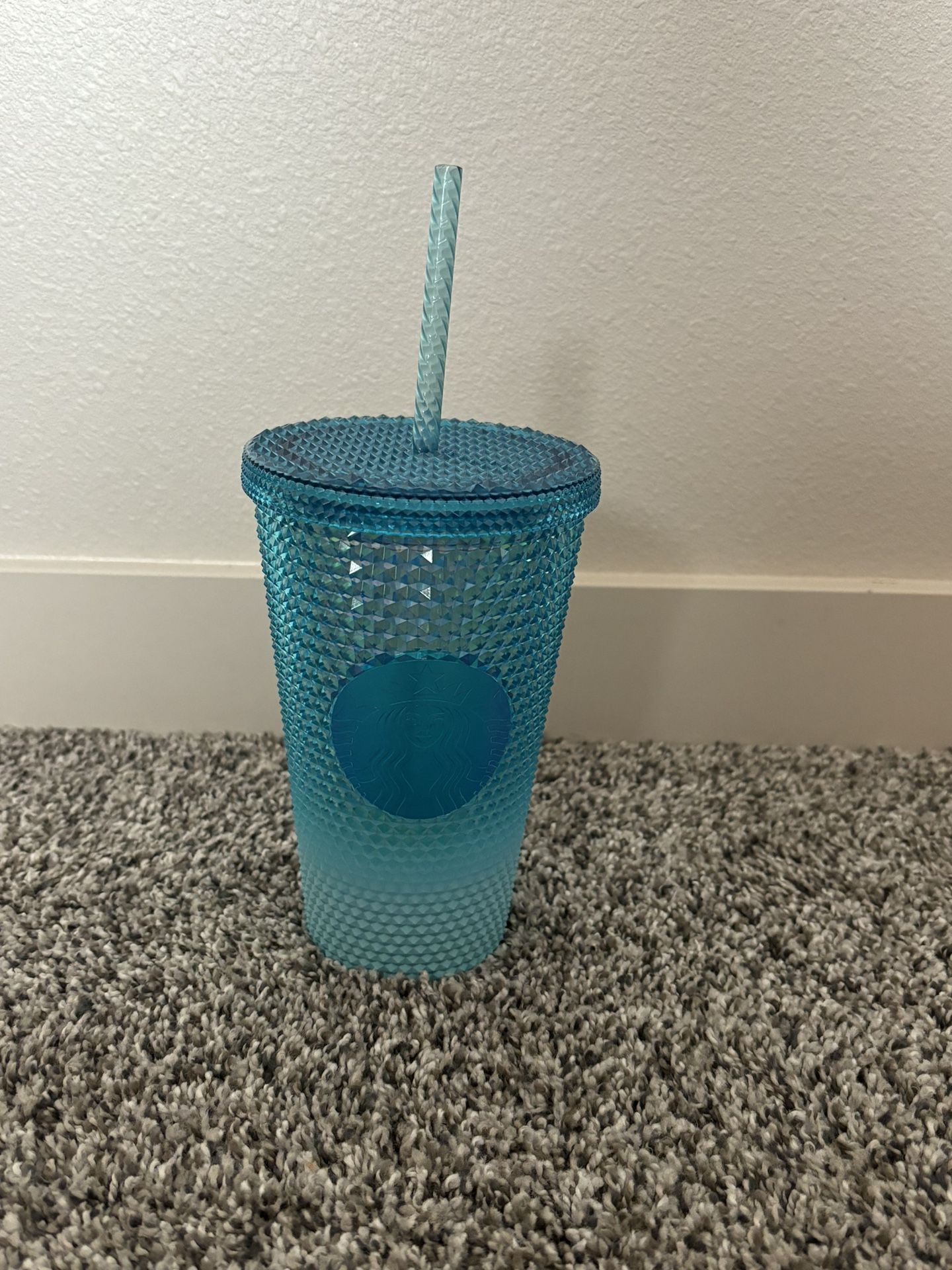 Starbucks Glacier Blue Ombré Studded