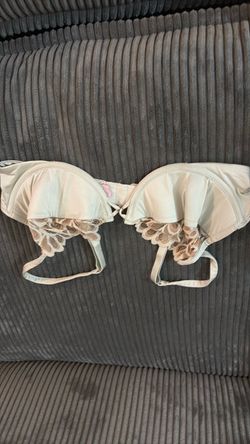 Light blue with Nude Lace Underwire Bra