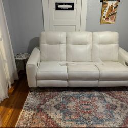 White 3 Seat Couch 