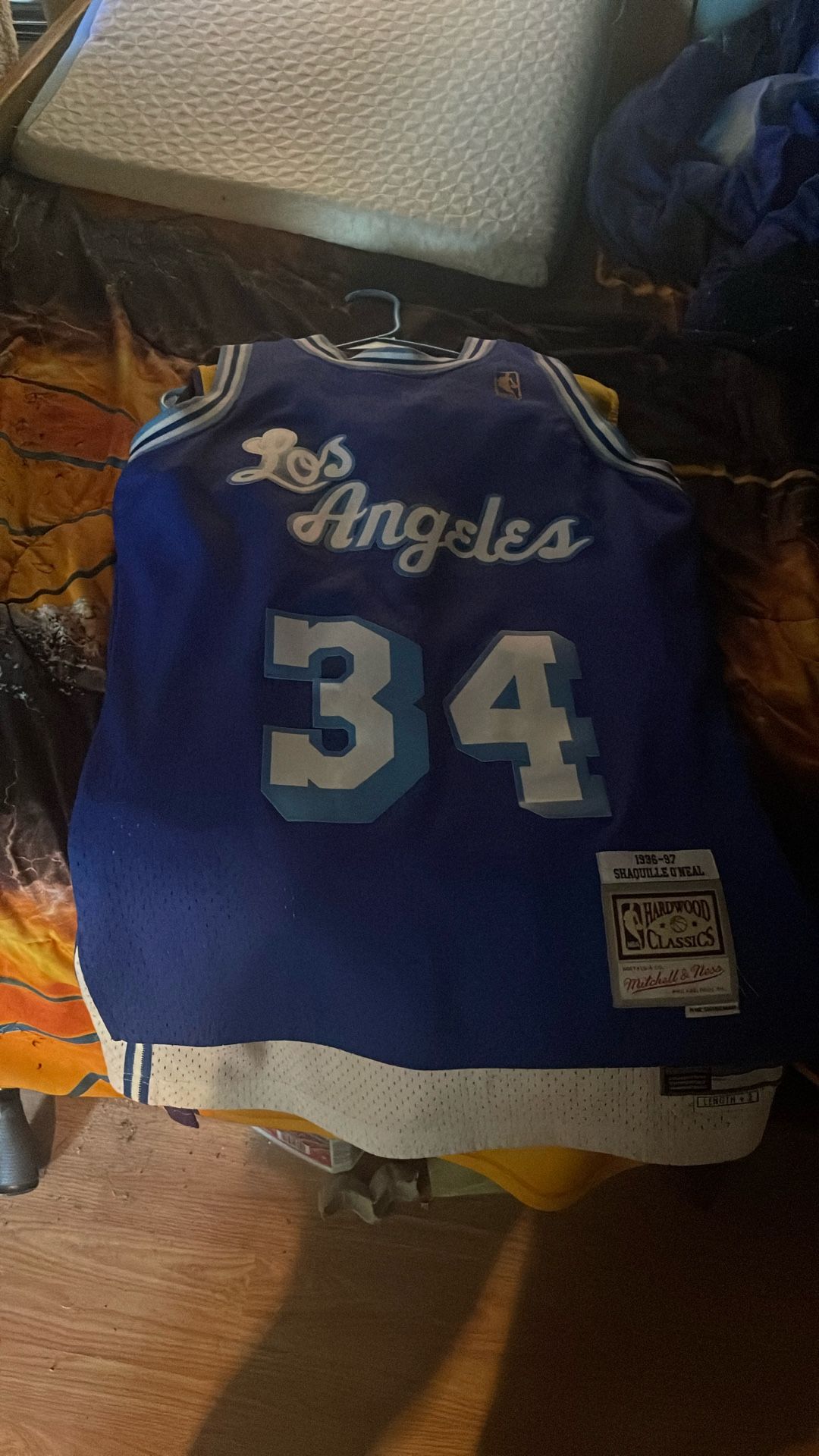 Shaquille O’Neal Hardwood Classic Los Angeles Lakers NBA Jersey