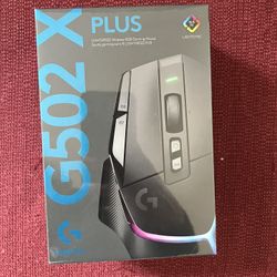 Logitech G502 X Plus Wireless Gaming Mouse - Black