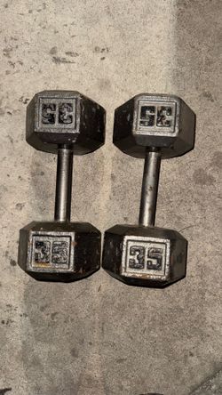 35lb dumbbell