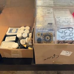 Stamps, Embossing, Chalk