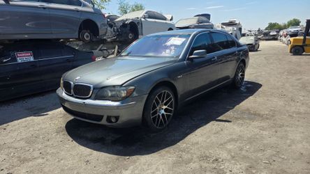 2007 BMW 750LI PARTING OUT PARTS FOR SALE PARTES