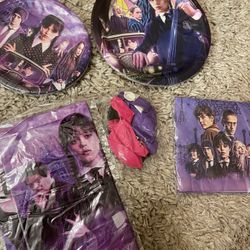 Wednesday Birthday Decorations 