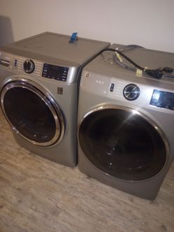 GE high efficiency smart washer and dryer