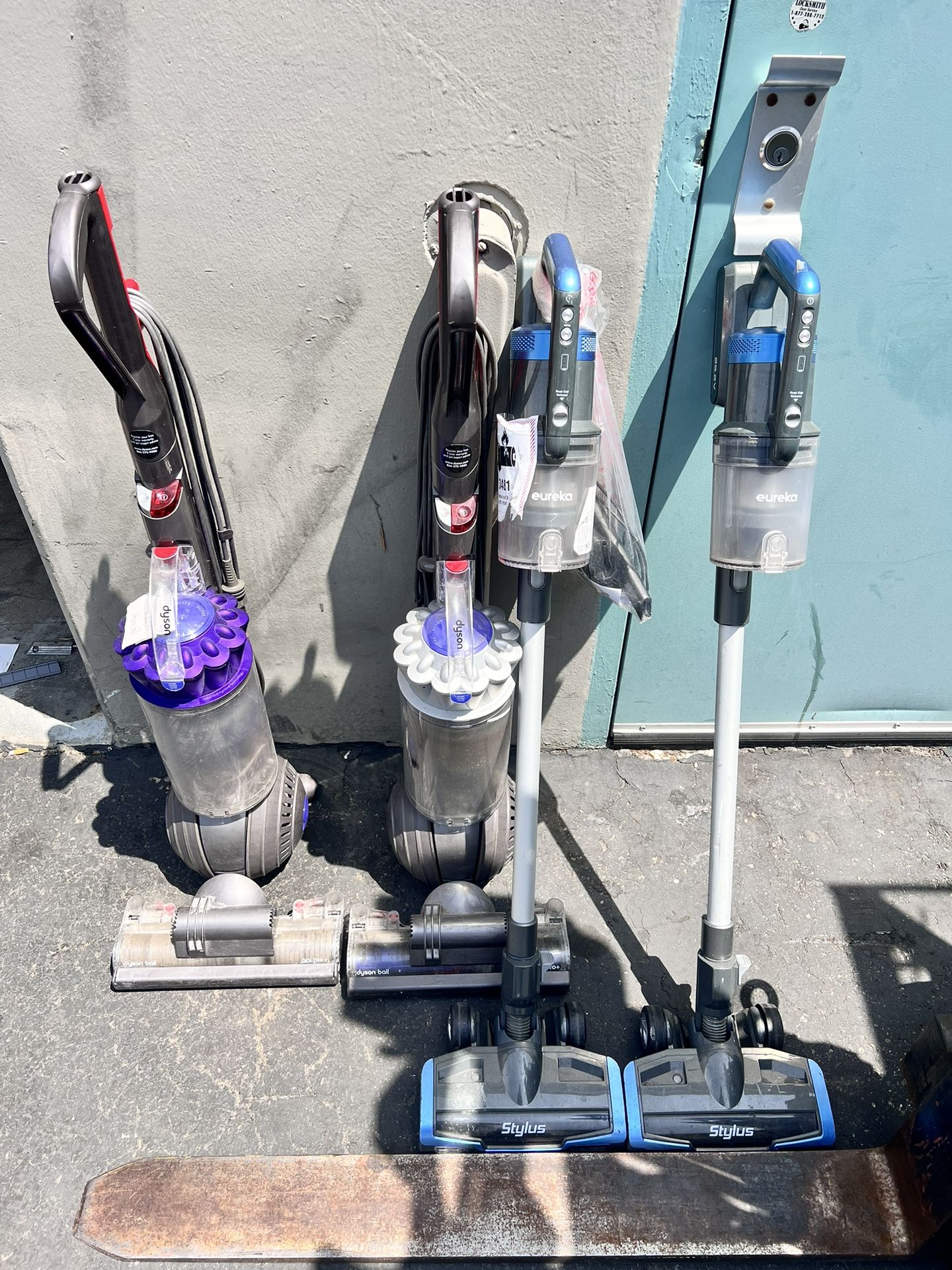 Vacuums, DYSON, Eureka, $30 Each