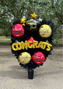 Graduation/ Promotion Balloon Bouquet Gifts or Decor
