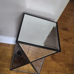 Mirror Side Table