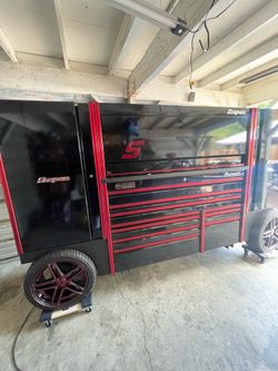 Snap-on utility vehicle toolbox