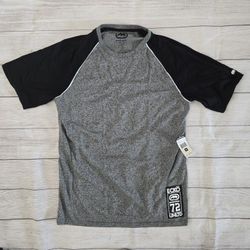 Ecko Unltd Since 1972 Men's Heather Gray Black Crew Neck Shirt Size Medium 