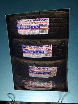 TIRE 195 65 15 Installed each ELMOFLES